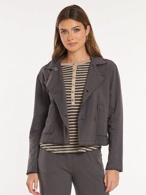 MODOC Double Breasted Crop Jacket